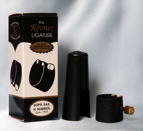Rovner Soprano Saxophone Ligature (Dark) Rovner Ligatures Caravan